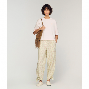 T-shirt with contrasting trim
