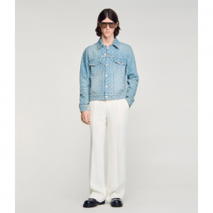 Square Cross denim jacket