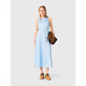 Open-back maxi dress