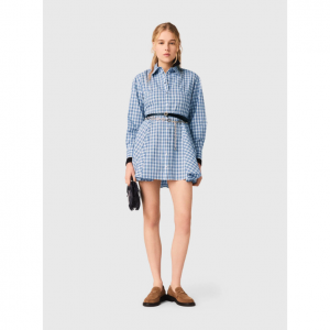 Rhinestone Shirt Dress
