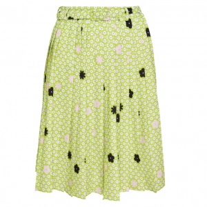 Printed Poly Skirt