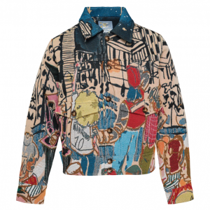 Jacquard Pocket Detail Jacket