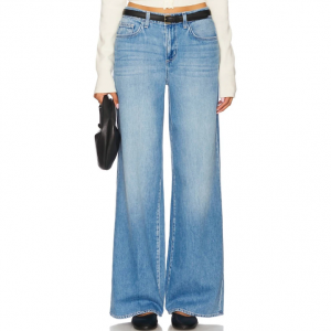 alicent wide leg jean in caster