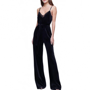 women's justice jumpsuit in black