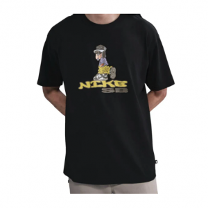 men's sb max dog skate shirt in black