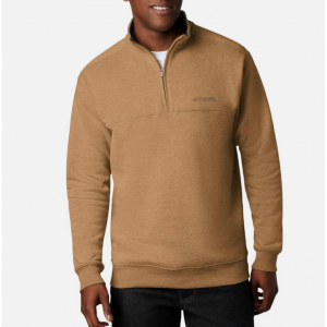 hart mountain ii half zip pullover in delta heather