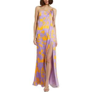 printed gown