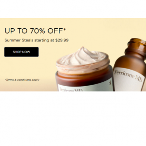 Radiance Refreshed: Save Up to 70% on Perricone MD