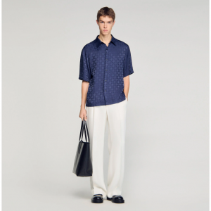 Square Cross loose-fit shirt