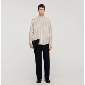 Striped cotton shirt