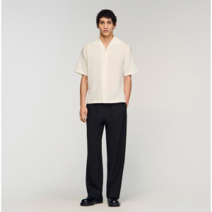 Cotton and linen shirt