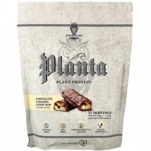 Ambrosia Collective, Planta, Plant Protein, Chocolate Caramel Candy Bar