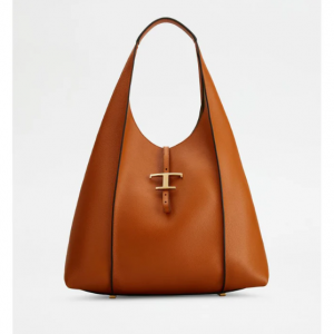 t timeless hobo bag in leather large