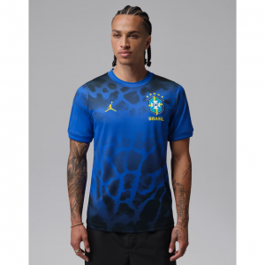 Brazil Academy Pro Men's Jordan Dri-FIT Soccer Short-Sleeve Pre-Match Top