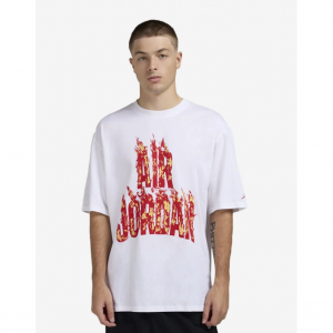 Jordan AJ5 Fire Red T-Shirt