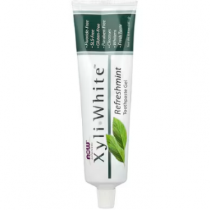 NOW Foods, Solutions, XyliWhite, 牙膏凝膠, 清爽薄荷味