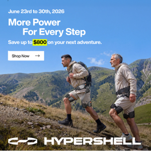 Fuel Your Journey - Save Up to $800 + Extra $20 Off on Hypershell 