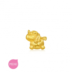 「浪漫奇緣」足金獨角獸串飾