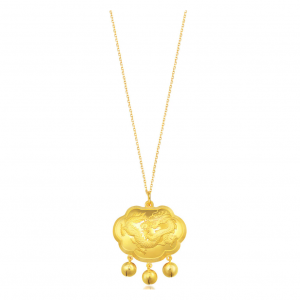 'New Born' 999.9 Gold Pendant