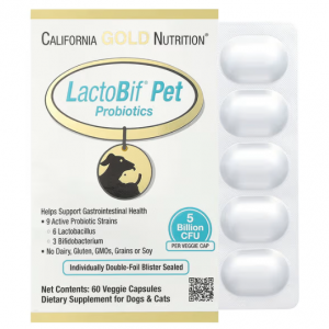 California Gold Nutrition, LactoBif Pet Probiotics