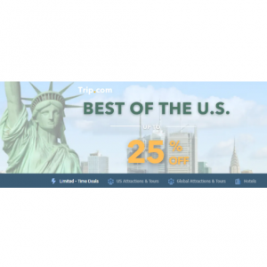 Discover the Best of the US – Now Up to 25% Off!