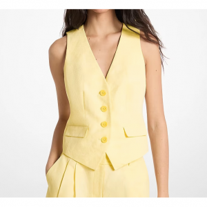 Linen and Cotton Vest