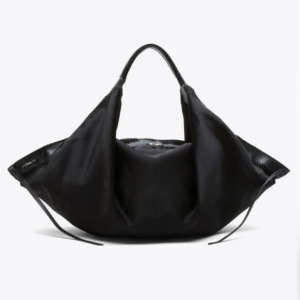 Structured Satin Luna Large Bag