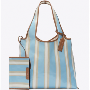Dual Stripe Market Tote