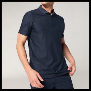 Hexagon polo shirt
