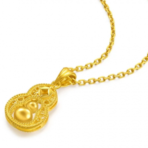 '1934' 999 Gold Gourd Pendant