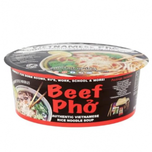 Pholicious Instant Beef Pho/Authentic Vietnamese Rice Noodle Soup