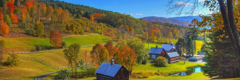 10  Vermont Hotels and Homestays with Amazing Fall Foliage Views