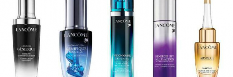 Five Lancome Anti-Aging Serums Comparison & Reviews in 2024