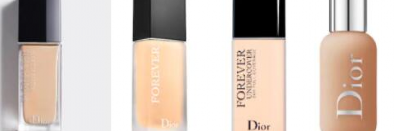 Dior Forever Matte vs. Skin Glow vs. Undercover vs. Backstage Foundation: Which is Right for Your Skin?