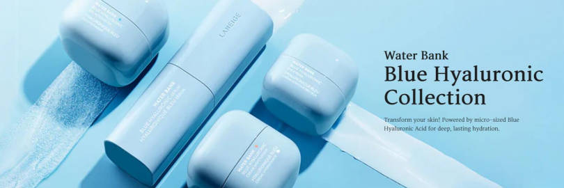NEW LANEIGE Water Bank Blue Hyaluronic Collection Review