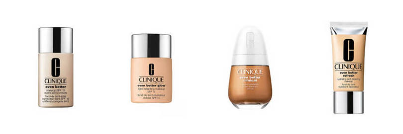 Clinique Even Better vs. Glow vs. Clinical vs. Refresh Foundation: Differences and Reviews 2024