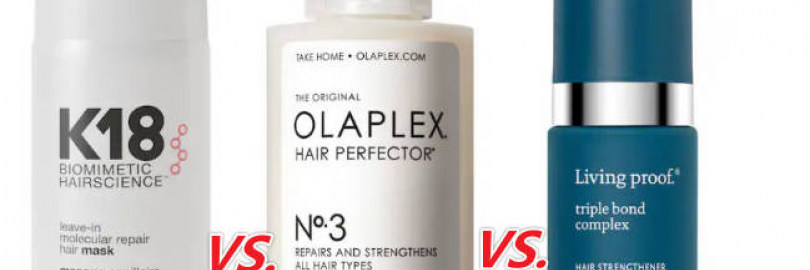 K18 Hair Mask vs. Olaplex No.3 vs. Living Proof Triple Bond Complex: Comparison and Reviews 2024