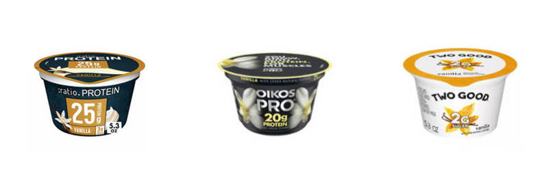 Ratio Protein Yogurt vs. Oikos Pro vs. Two Good: Comparison and Reviews 2024