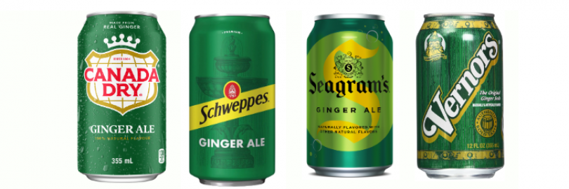 Ginger Ales Shoutout: Canada Dry vs. Schweppes vs. Seagram's vs. Vernors?