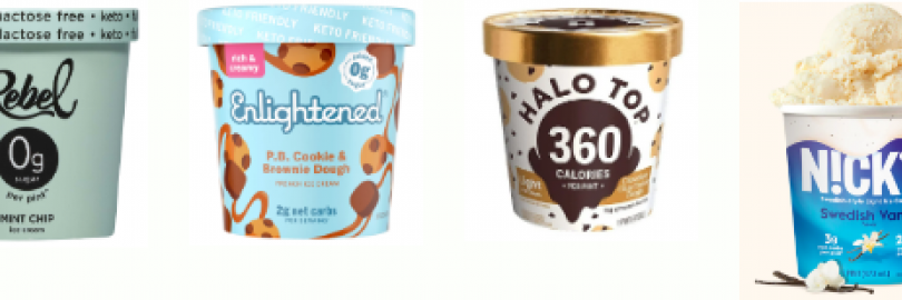 Nick's vs. Halo Top vs. Rebel vs. Enlightened: Who Wins the Keto Ice Cream Brand Showdown?