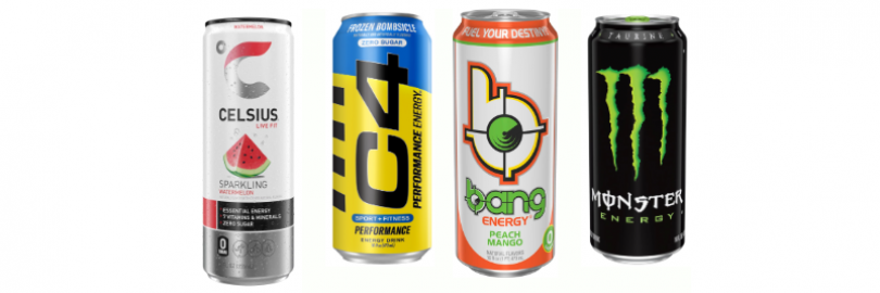 Bang vs. Celsius vs. Monster vs. C4 Energy Drink: Comparison and Reviews 2024