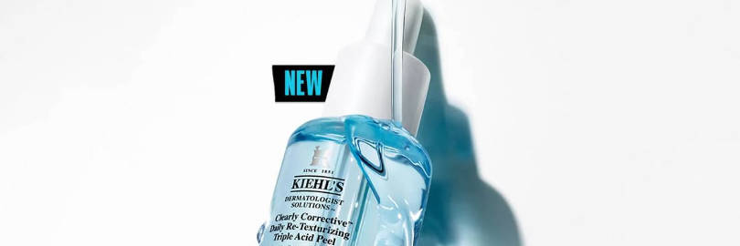 Ingredients Review: NEW Kiehl's Clearly Corrective Daily Re-Texturizing Triple Acid Peel Serum