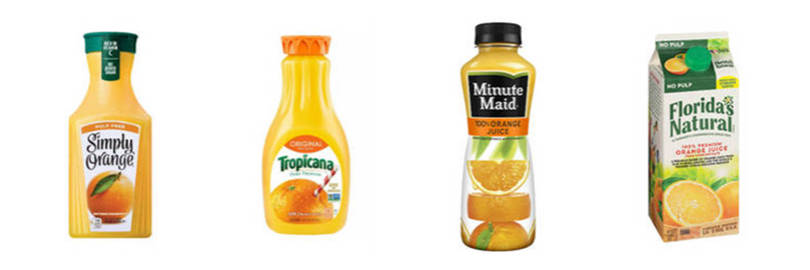 Orange Juice Shootout: Simply vs. Tropicana vs. Minute Maid vs. Florida's Natural?