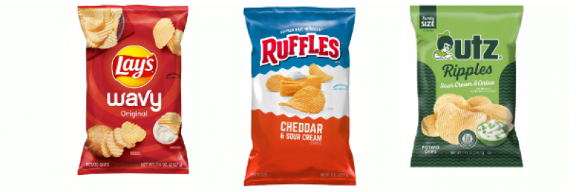 Ruffles vs. LAY'S Wavy vs. Utz Ripples: Differences and Reivews 2024