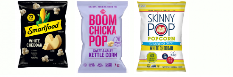 Smartfood vs. SkinnyPop vs. Boomchickapop: Who is Best for Popcorn?