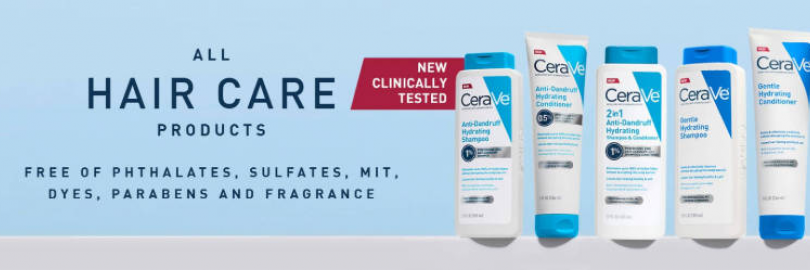 NEW CeraVe's Haircare with Five-Part Collection Review