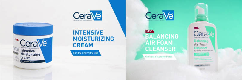 Ingredients Review: NEW CeraVe Intensive Moisturizing Cream +  Balancing Air Foam Facial Cleanser