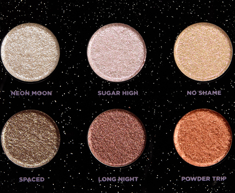 Feed your glitter addiction with the Party Favor Moondust Palette—perfect for a night out.

Each shade is laced with micro-fine sparkle and lush 3D metallic glitter for a luxe