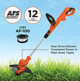 $59免邮BLACK+DECKER 电动修边机/打边机和割草机三合一 BESTA512CM，史低价