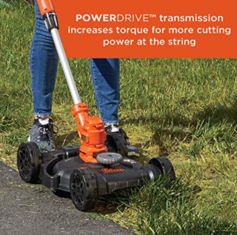 $59免邮BLACK+DECKER 电动修边机/打边机和割草机三合一 BESTA512CM，史低价